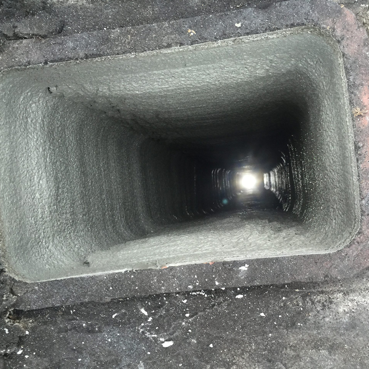 Easily relining chimneys with Thermocrete in Montclair, NJ