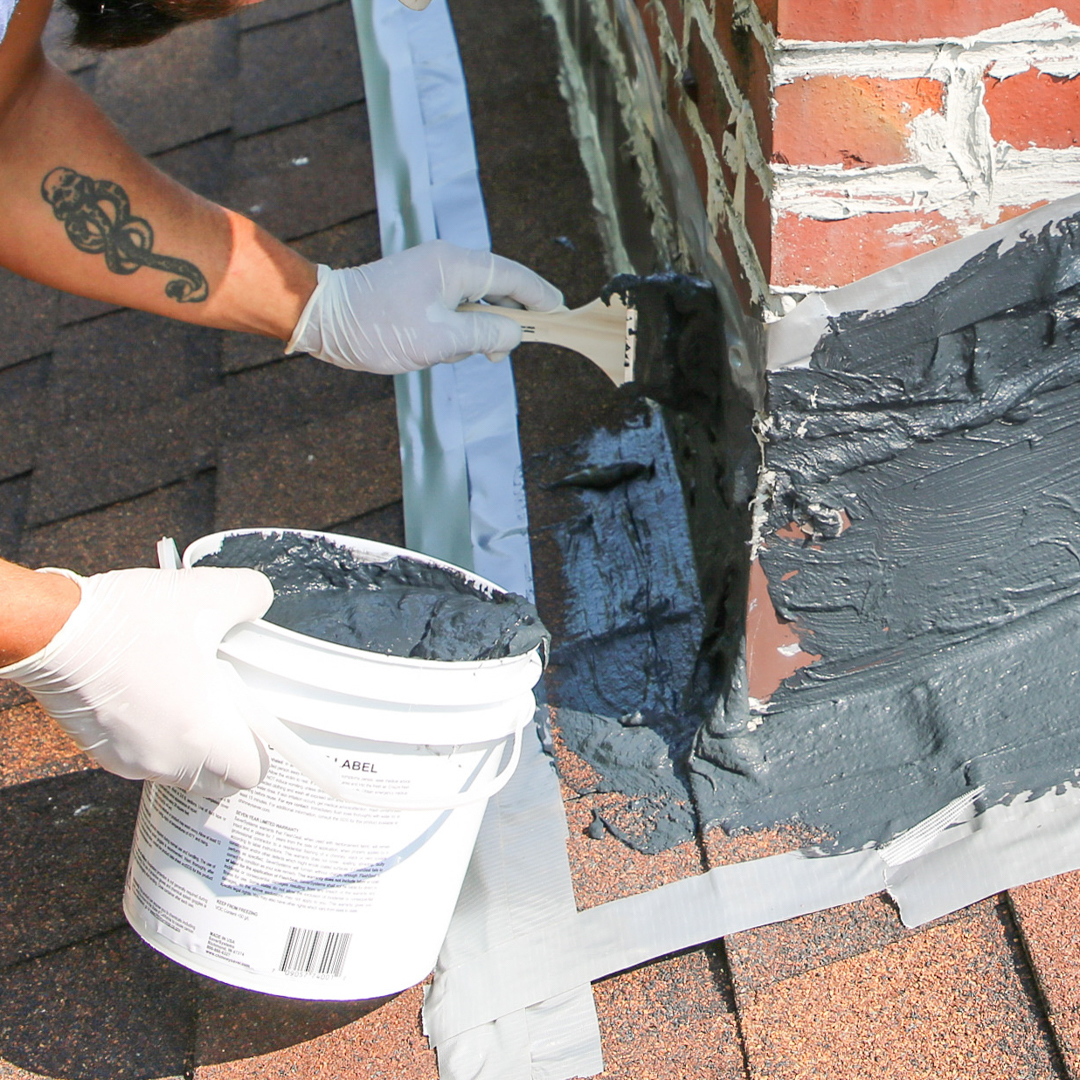 Repairing and sealing damaged chimney flashing in Montclair, NJ
