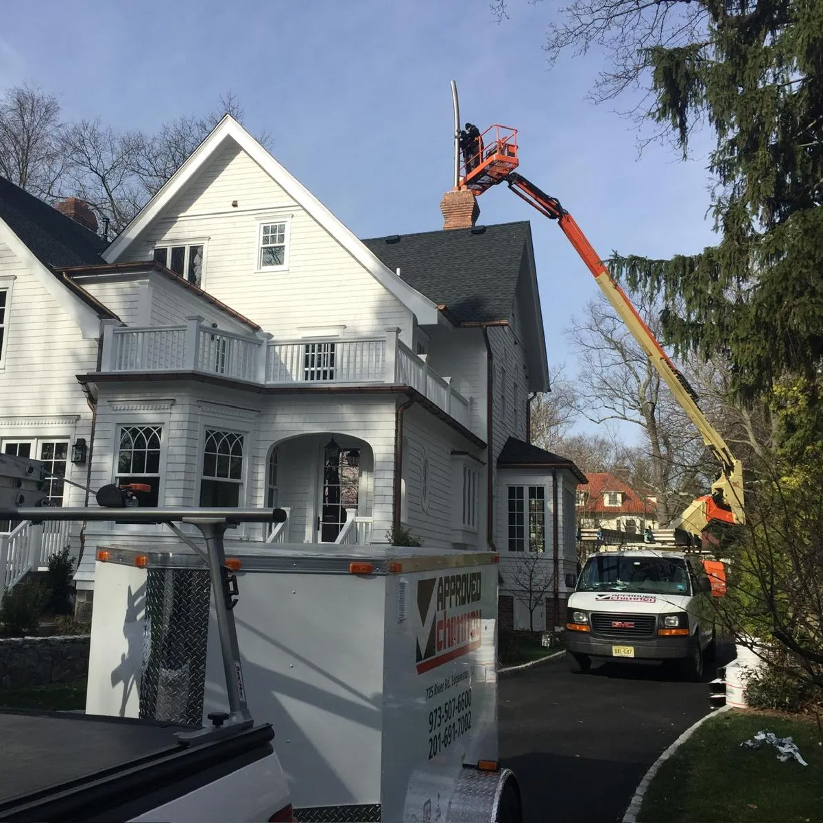 Relining your chimney in Morristown & Edison, NJ