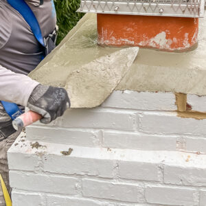 Chimney crown repairs in Bridgewater & West Orange, NJ