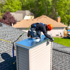 We replace damaged chimney covers in Livingston & Montclair NJ