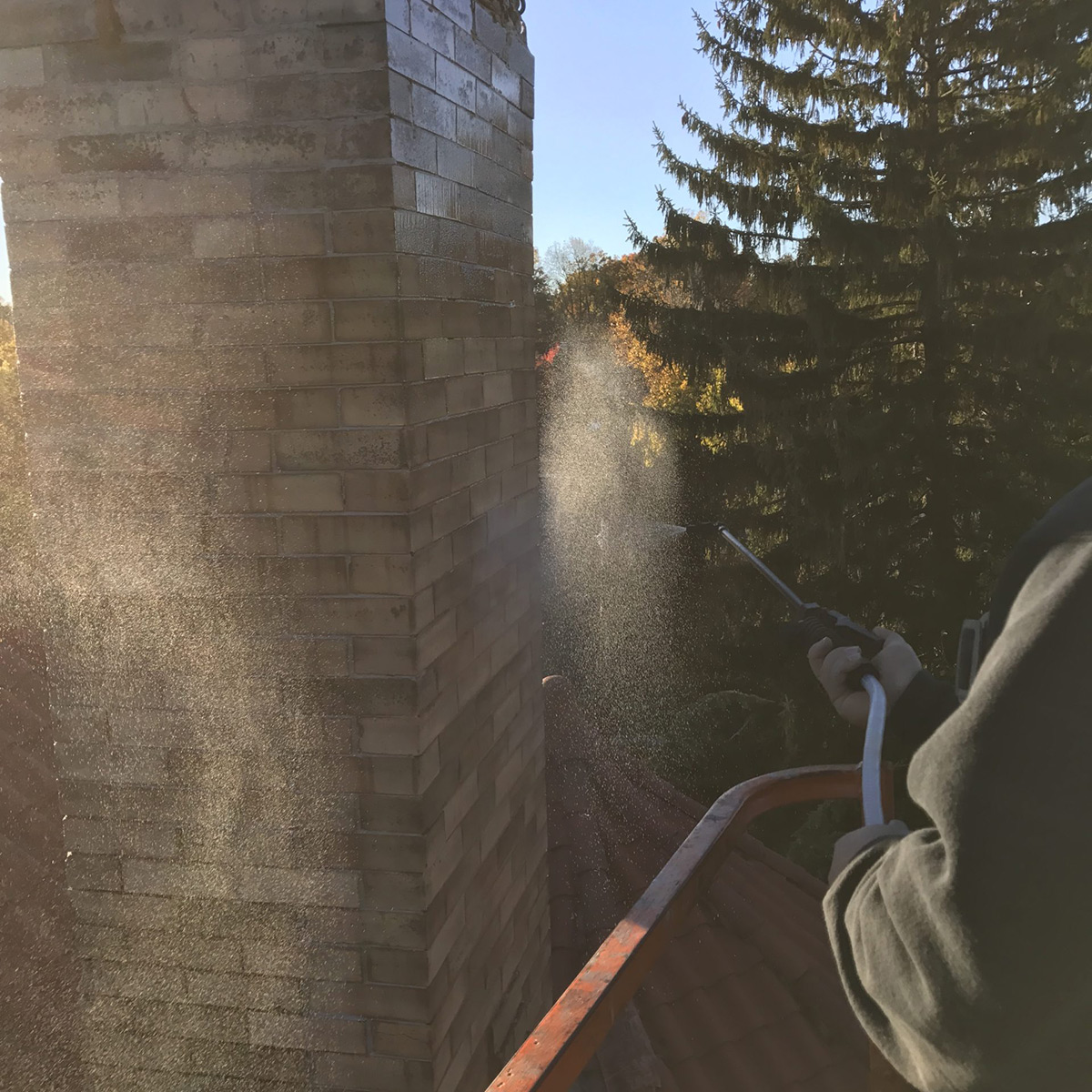 Chimney waterproofing in Morristown, NJ