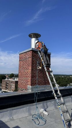 Commercial Stainless Steel Liner Installation Job